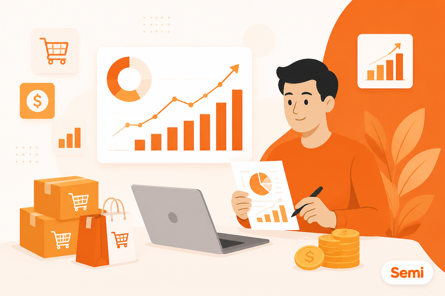 Áp lực chi phí sàn TMĐT: Tổng chi phí có thể chiếm tới 50% giá trị sản phẩm