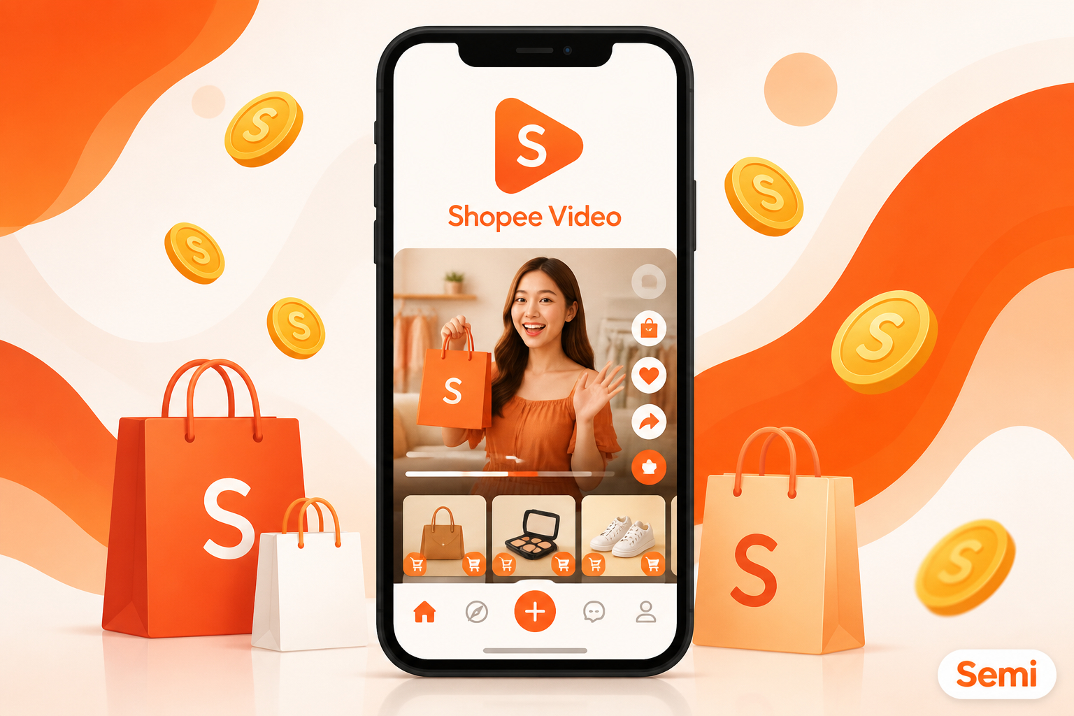 Cập nhật ưu đãi Shopee tháng 07/2026: Shopee Video và Live
