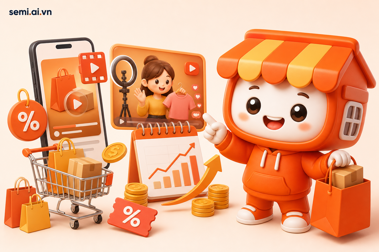Cập nhật ưu đãi Shopee tháng 07/2026: Shopee Video và Live