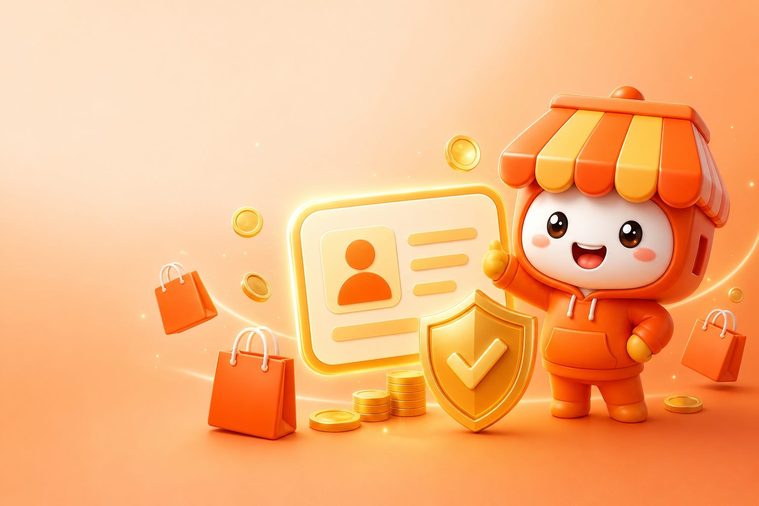 Yêu cầu xác thực căn cước công dân cho người dùng Shopee và TikTok Shop